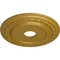 Ekena Millwork Dublin Ceiling Medallion (Fits Canopies up to 5 1/8"), 17 7/8"OD x 3 5/8"ID x 1 1/4"P, Pharaohs Gold CM17DUPGS - alternate 3
